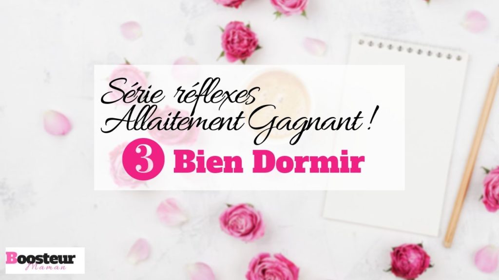 le sommeil et l'allaitement, dormir et allaiter